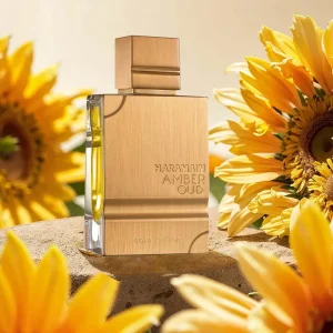 Al Haramain Gold EDP 2.0oz Cologne Amber Scent for Men With Women Luxury Long-Lasting Fragrance, Ideal Xmas & Anniversary Gifts