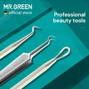 MR.GREEN Acne Remover Needles Face Skin Care Cleaner Removal Tools